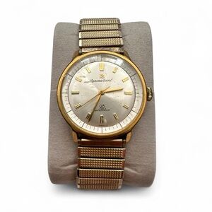 Vintage Ricoh Dynamic Exact Gold-Tone Men's Automatic Wristwatch